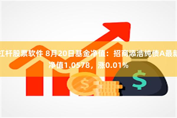 杠杆股票软件 8月20日基金净值：招商添浩纯债A最新净值1.0578，涨0.01%