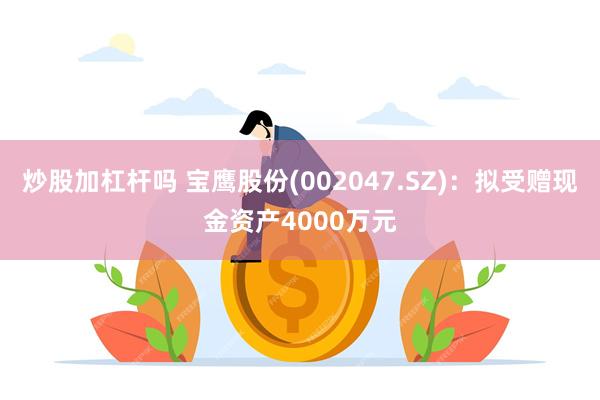 炒股加杠杆吗 宝鹰股份(002047.SZ)：拟受赠现金资产4000万元