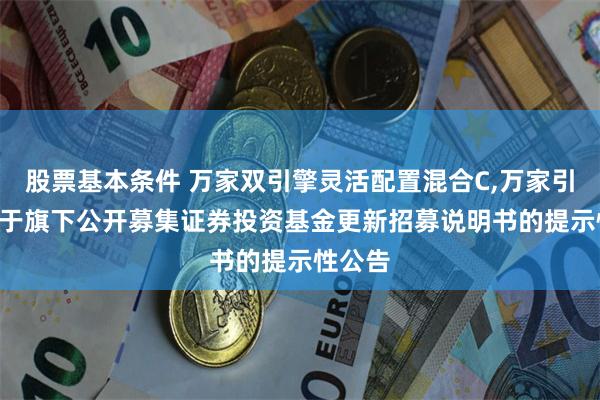 股票基本条件 万家双引擎灵活配置混合C,万家引擎: 关于旗下公开募集证券投资基金更新招募说明书的提示性公告